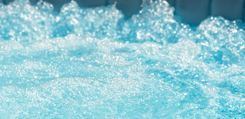shock dosing hot tub water