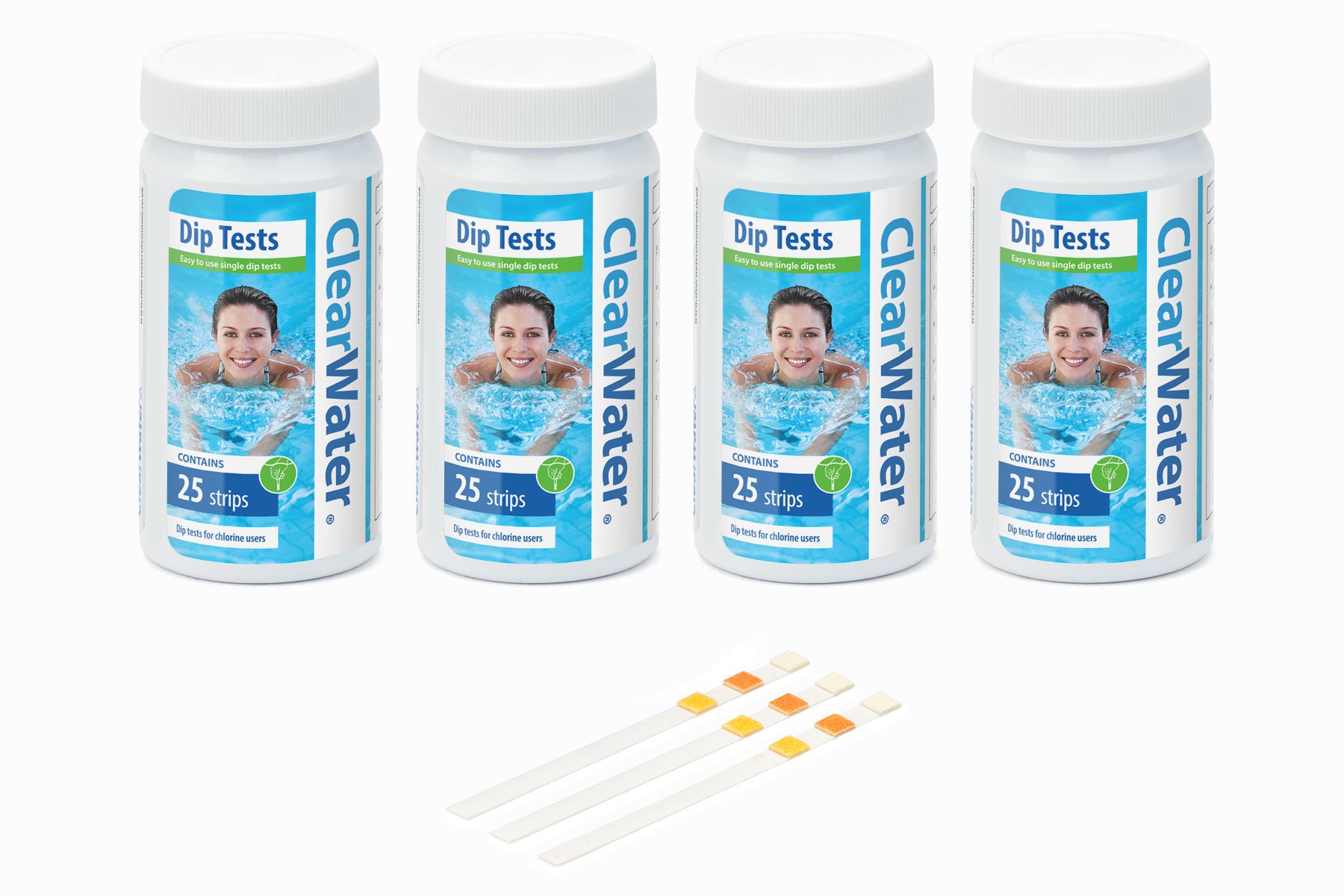 ClearWater dip test strips 100 bundle