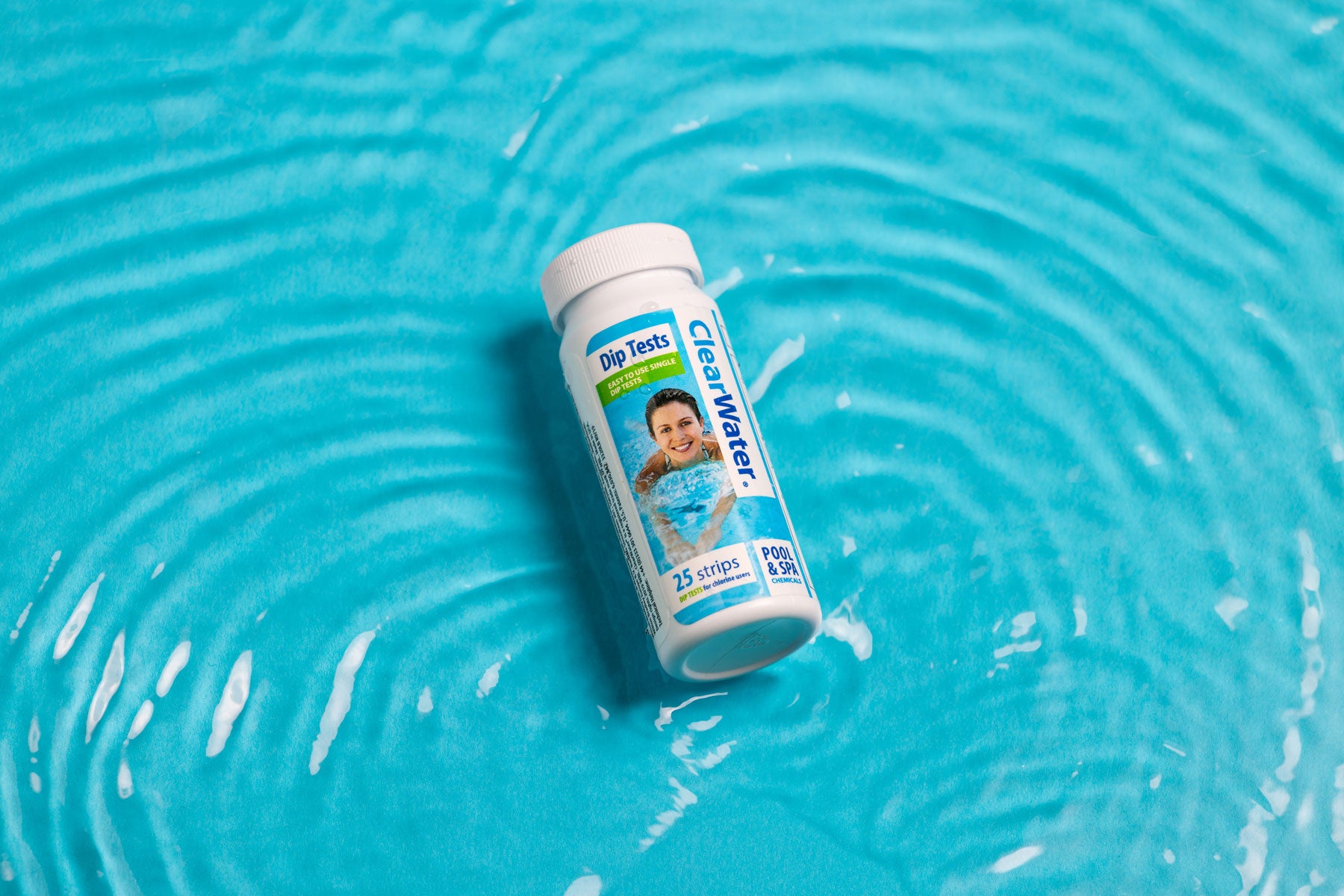 25 test strips for hot tubs and pools