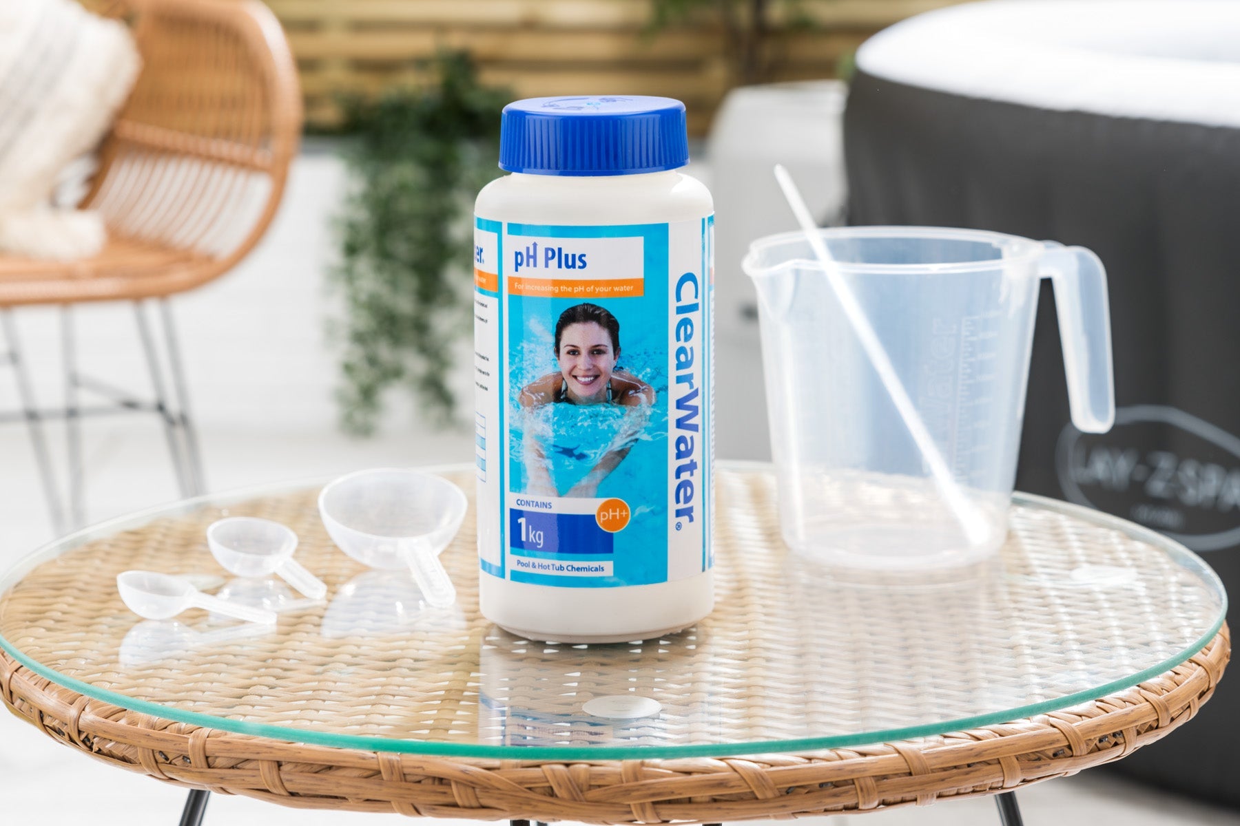 hot tub pH Plus Increaser