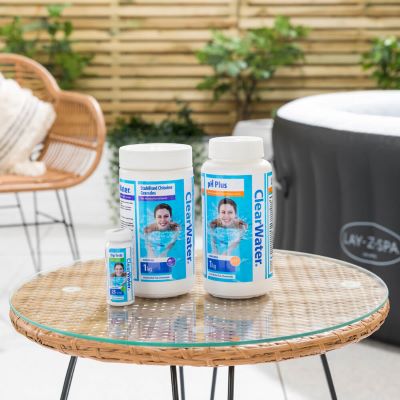 clearwater hot tub chemicals