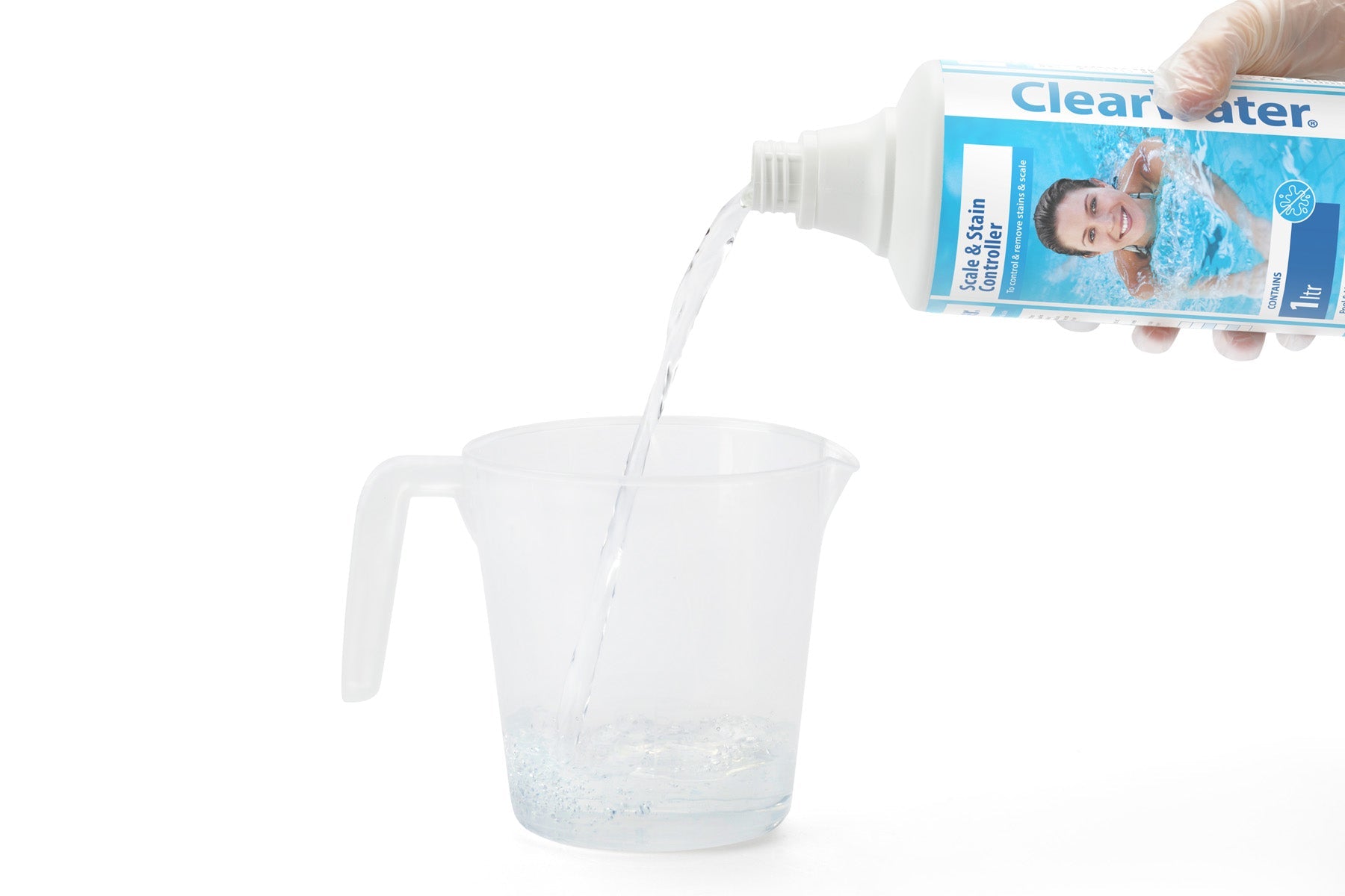 Scale remover for hot tubs and pools