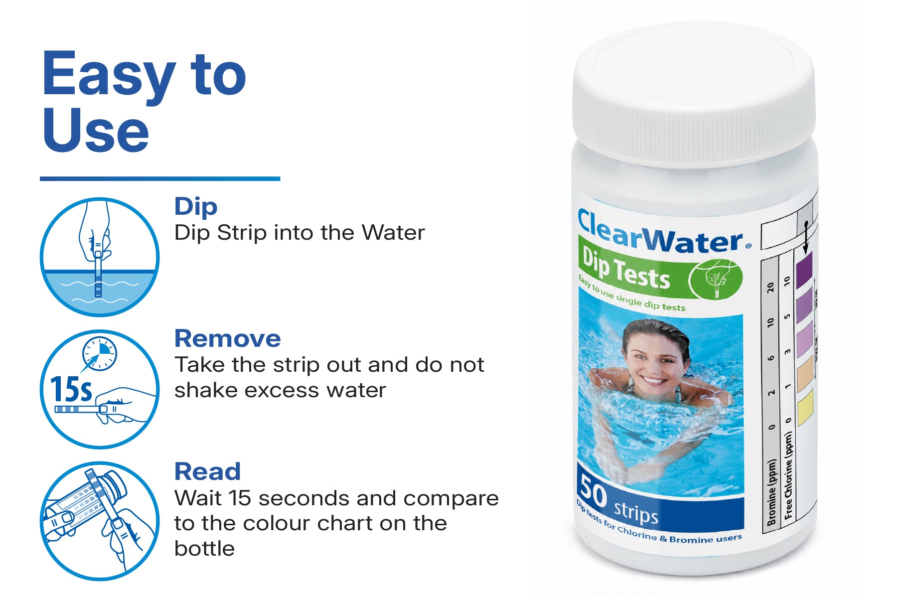 50 hot tub test strips