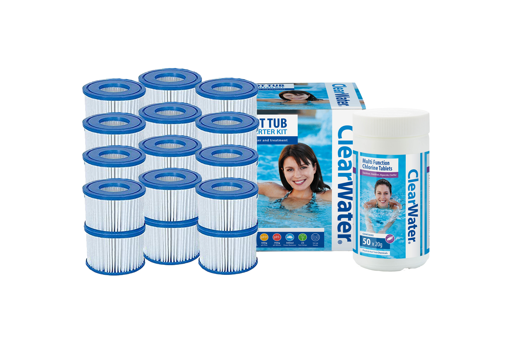 Gold Starter Kit for Lay-Z-Spa hot tubs