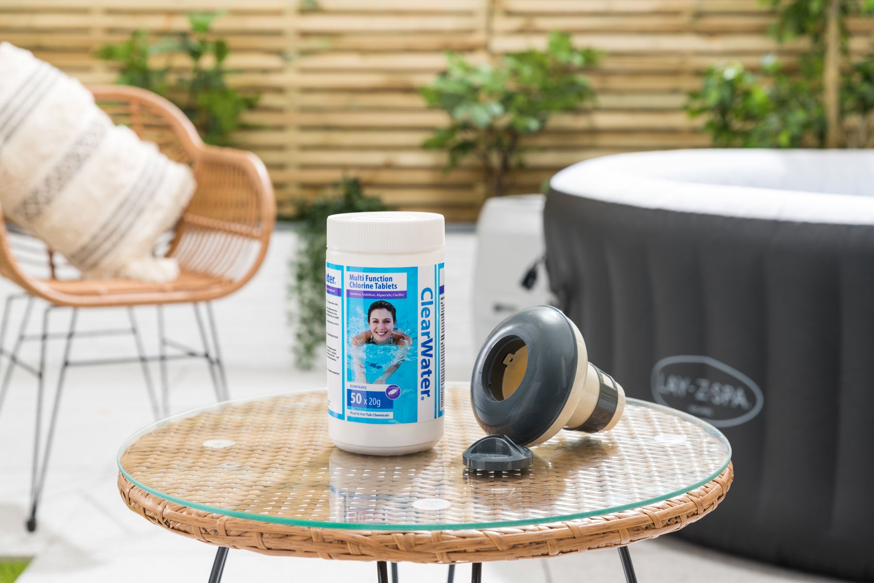 multifunction chlorine tablets for hot tubs