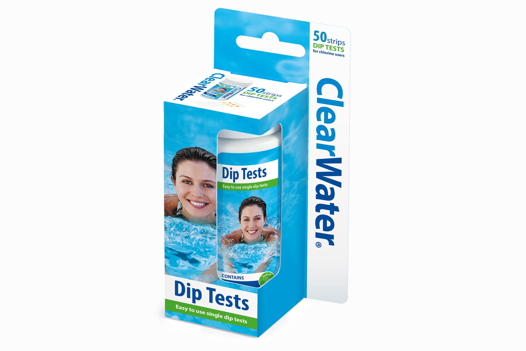 3-in-1 Dip Test Strips (50 Test Strips)