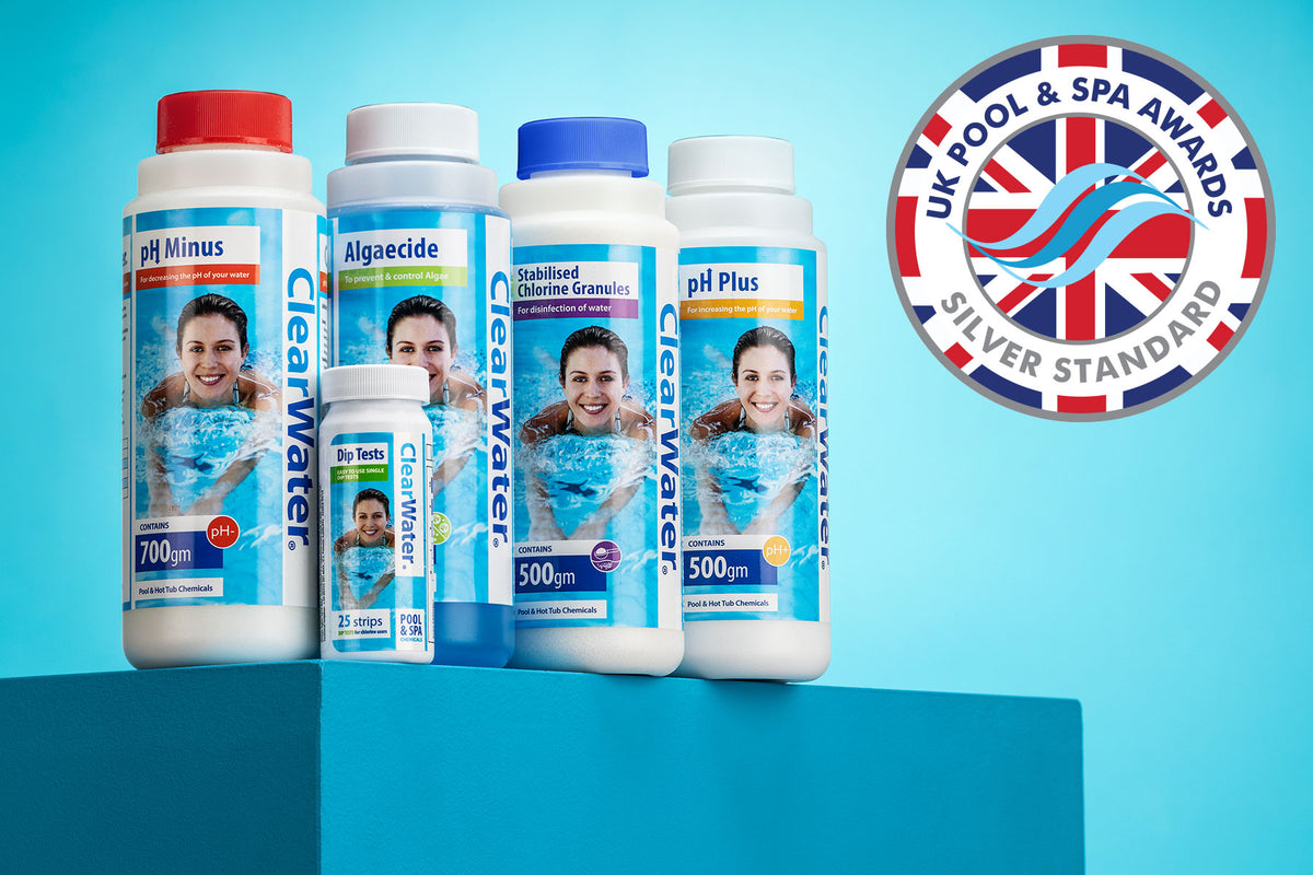Pool Chems Pool Chemical Starter Kit | Pool & Hot Tub Chemicals | Clearwater
