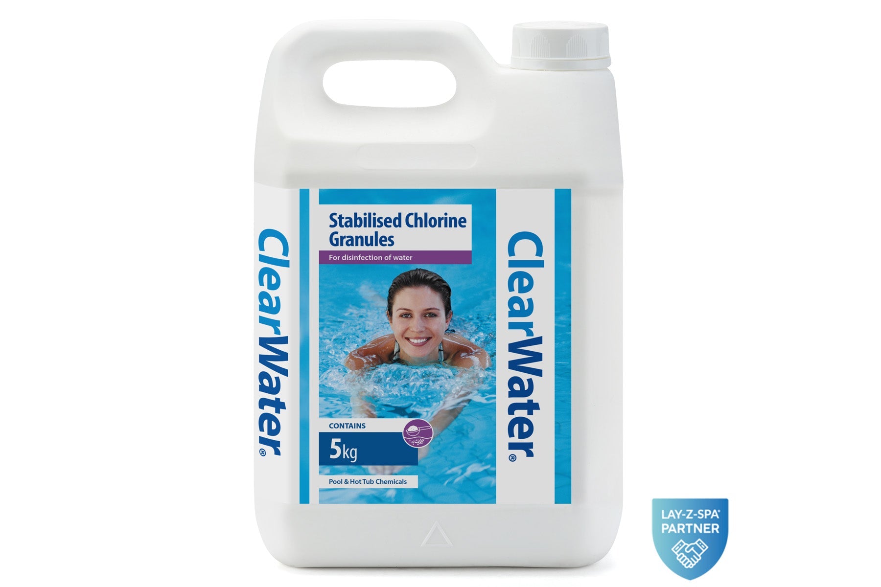 Clearwater Chlorine Granules 5kg Partner