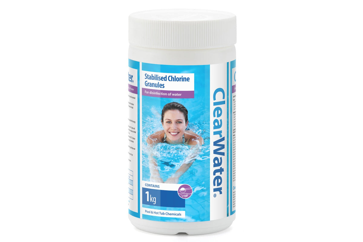 Clearwater Chlorine Granules | Pool & Hot Tub Chemicals | Clearwater