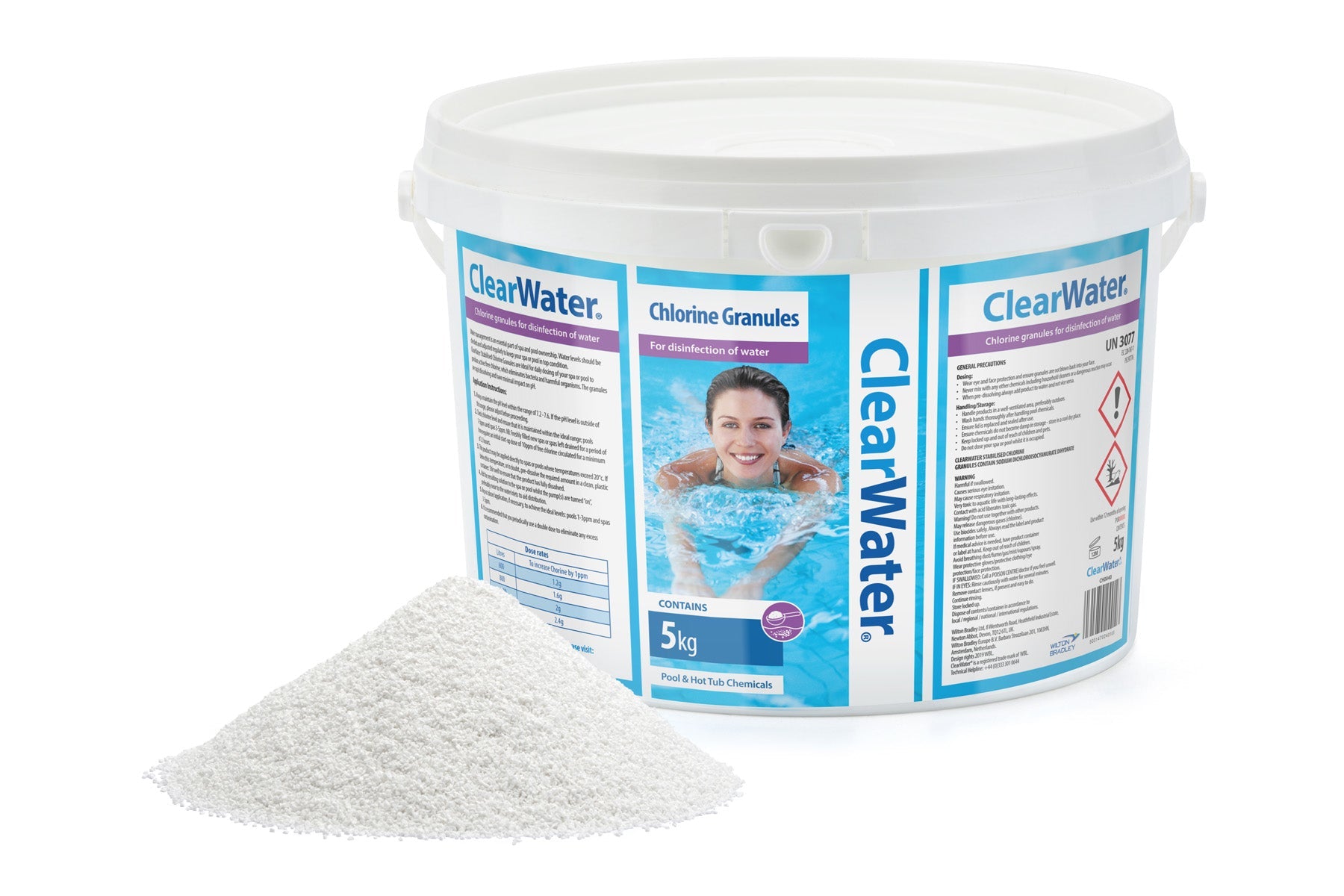 Clearwater Chlorine Granules (5KG) 