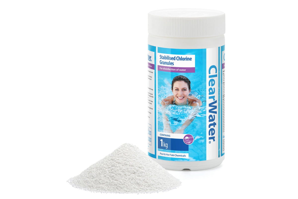 Clearwater Chlorine Granules | Pool & Hot Tub Chemicals | Clearwater