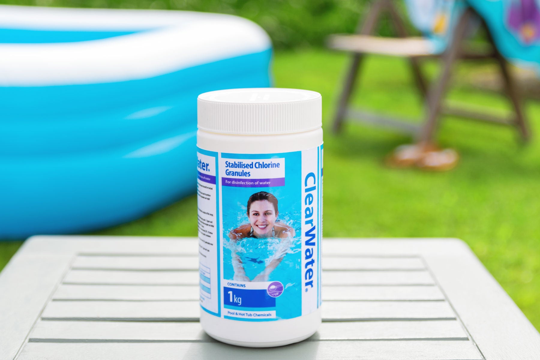 clearwater stabilised chlorine granules for pools