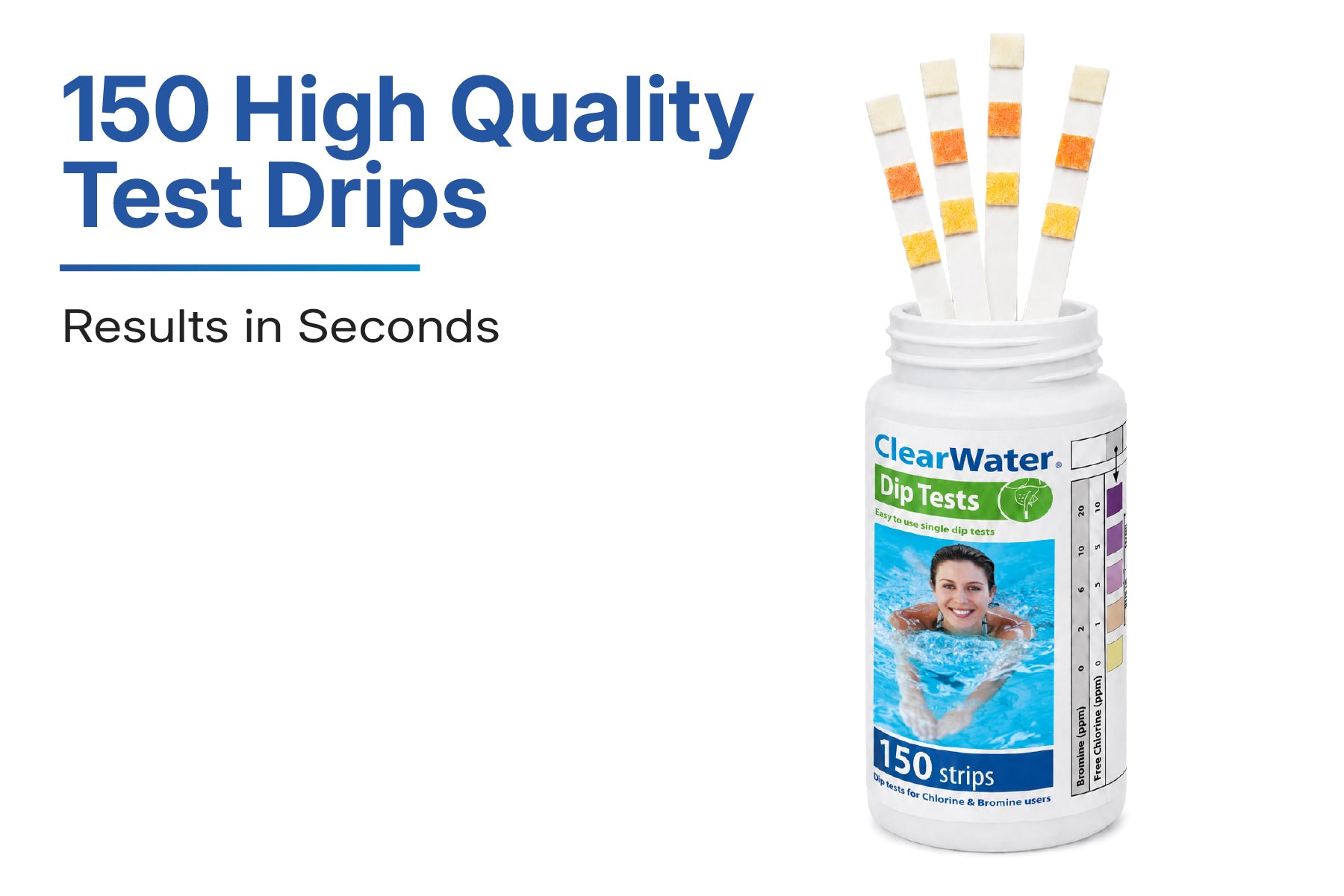 clearwater 150 test strips